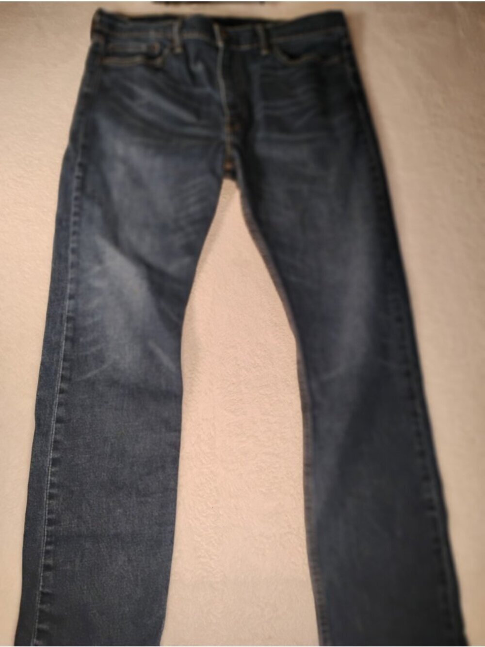 Vintage Levis Mens 510 Jeans Work School Outdoor Straight Leg Medium Wash 38X32